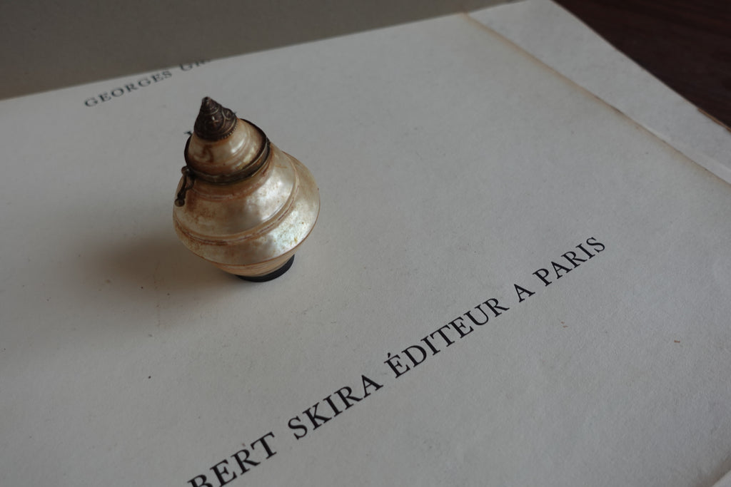 Antique Shell Snuff Box