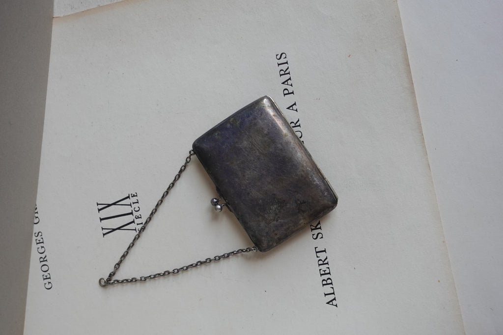 Silver-Plated Edwardian Evening Purse